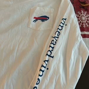 Buffalo Bills vineyard vine, long sleeve T-shirt